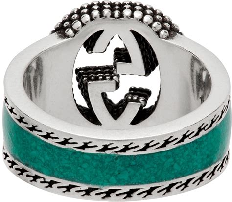 gucci womens ring silver|Gucci signet ring.